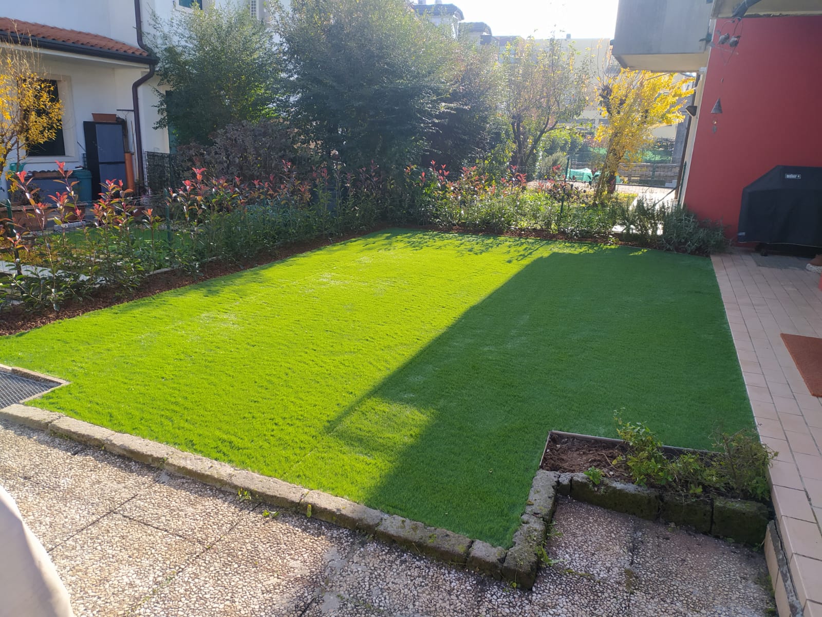 Erba finta prato sintetico